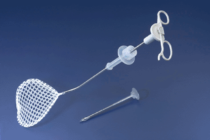 Image: The A-Lap shown inserted through Flexible Port (Photo courtesy of EZsurgical). Image: The A-Lap shown inserted through Flexible Port (Photo courtesy of EZsurgical).